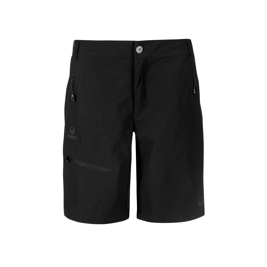 Halti Pallas Plus Naisten X-stretch Lite Shortsit - Musta